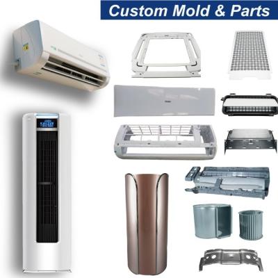 AC Component Tooling Design Custom Plastic Molding Panels