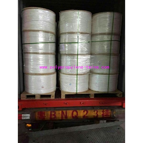 пряжа материала заполнителя кабеля полипропилена 1мм до 12мм на слон деревянном барабанчике