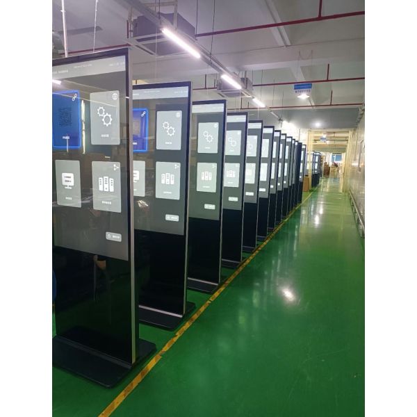 32 43 49 55 Inch Floor Kiosk Android PC Touch Optional Signage For Shop School Airport