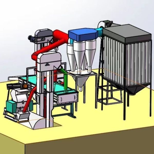 Steam Activation Carbon Activation Equipment with 600-900°C Temperature Range for 2-60 Mesh Activated Carbon Plant Machinery