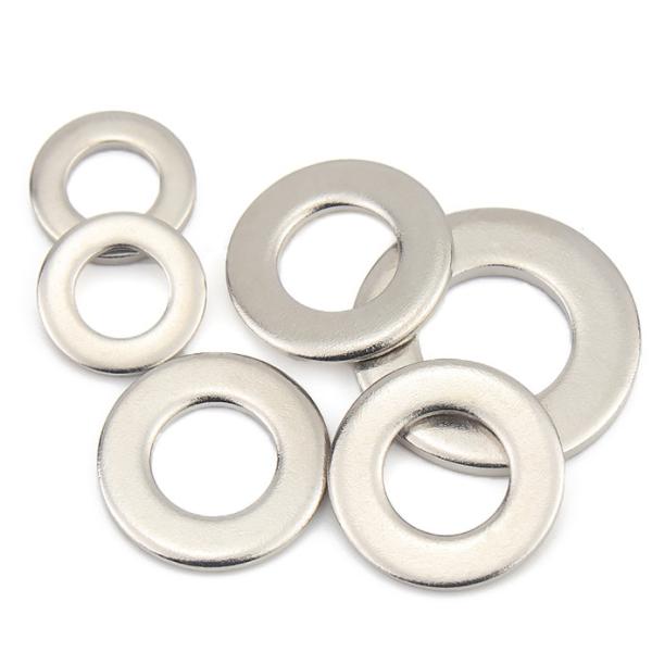 Zinc Plated Class4.8 6.8 8.8 Din 125 Flat Washer / Steel Flat Washer