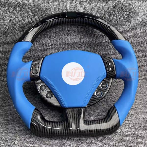 M-ase-rati G-TS P-resident G-reg C-argill B-oli Le-vante Steering Wheel Customized
