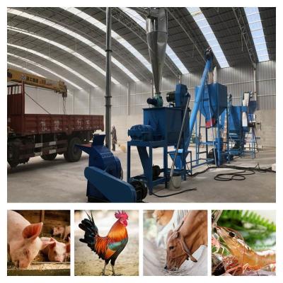 pelota do alimento 30kw animal que faz a máquina o baixo moinho da pelota da alimentação dos rebanhos animais de exploração agrícola da manutenção