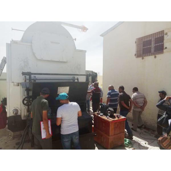 8 Tons Grate Stoker Biomass Steam Boiler Bagasse Fired Water Tube Boiler