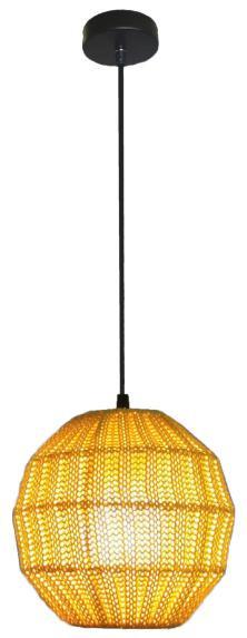 PS Wool Knitting Pendant Lampshade Metal Frame For Bars And Rooms