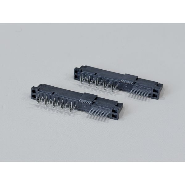 High-Reliability SAS 29P 180° IDC Female PCB Connector, Ni/Au/Sn Plated Terminals | Electrical Wire Cable Connector Customization for Server & Power Applications