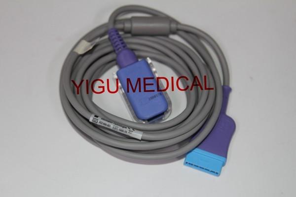 GE NELLCOR Cable de extensão de oxigénio do sangue PN LOT100817H ECG SPO2