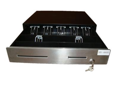 Black 460E POS Register Metal Large Cash Drawer Ball Bearing Slides 18 Inch