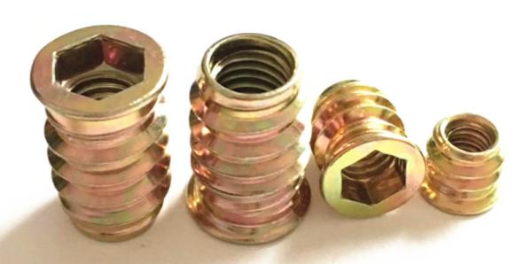 ROHS M10 Threaded Insert For Wood
