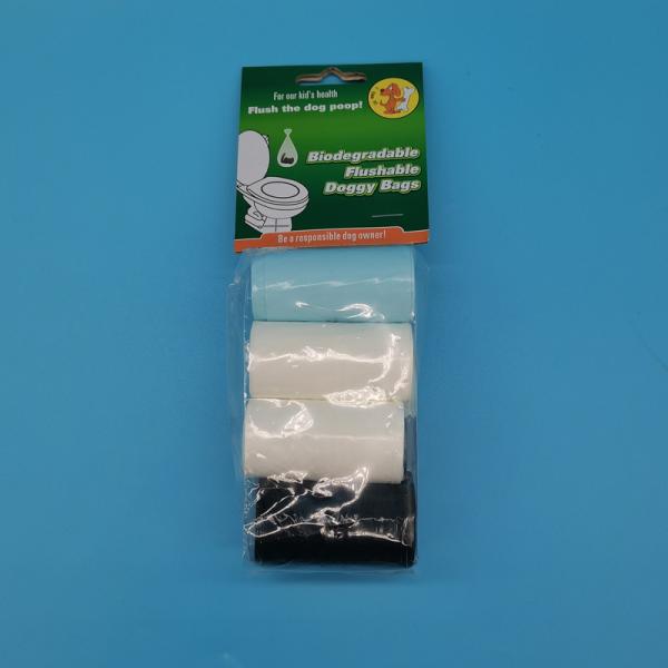 На заказ черный кукурузный крахмал полностью компостируемый одноразовый биоразлагаемый пакет для собак