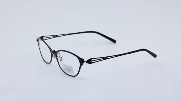 Vintage cateye optical frame pure titanium high end glasses olorful paper transfer reading glasses for Women Eyewear