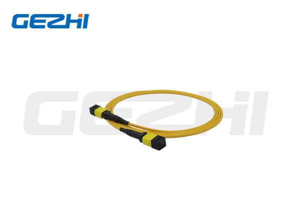 Mtp / Mpo Trunk Cable 96 Cores Os2 Optical Fiber Patch Cord For Fiber Optical Products