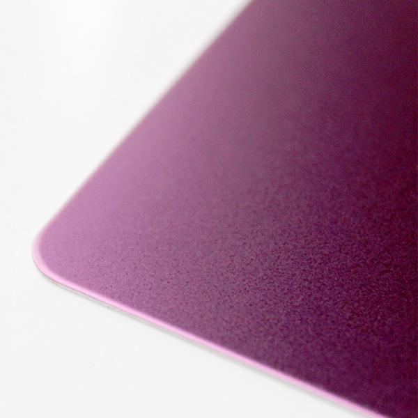 SS 304 316 Металлический листок для пескоструения AFP Окончание ПВД фиолетового цвета