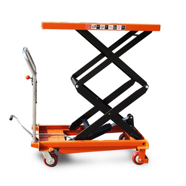 PT1000A Load Capacity 1000kg 1ton Pedal Hydraulic Manual Lifting Platform