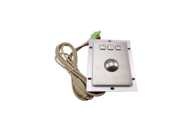 Botão de desdobramento médio de aço inoxidável do dispositivo apontando do Trackball de 38,0 milímetros