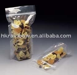 Sacos do selo de vácuo do alimento do PE com o Ziplock para cozinhar ou limpar