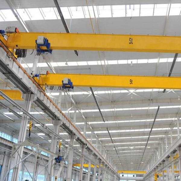 HD Model Low Headroom Electric Single Girder Overhead Crane European Standard