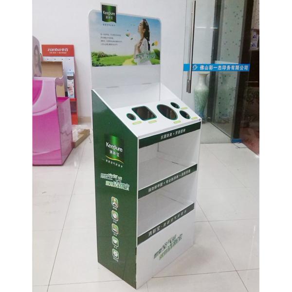 Commercial Sectional Display Furniture for Supermarket Advertising PVC Shelf Display