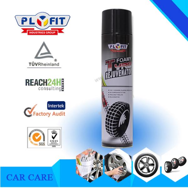 Продукты для стирки автомобилей без воды шины Шина блеск спрей пенопочиститель Нетоксичный