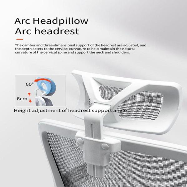 Список Легкий офисный стул Taipan с высокой спиной Алюминиевая рама и эргономичный дизайн