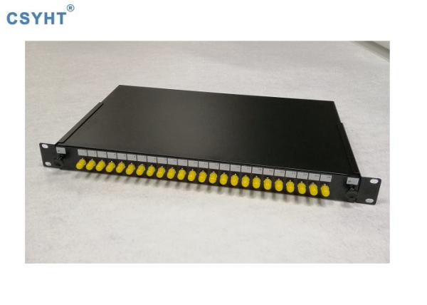 19 1U Slidable ODF Optical Distribution Frame 24 ST SM Connector