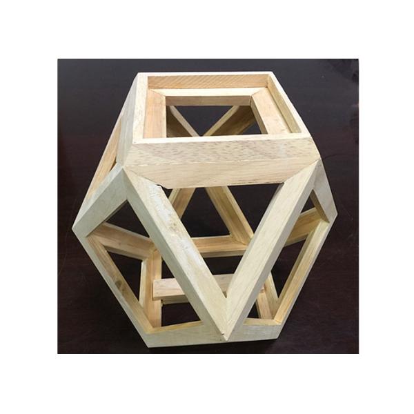 Solid Wood Creative Handcrafted Wooden Gifts Customized Wooden Flower Pot