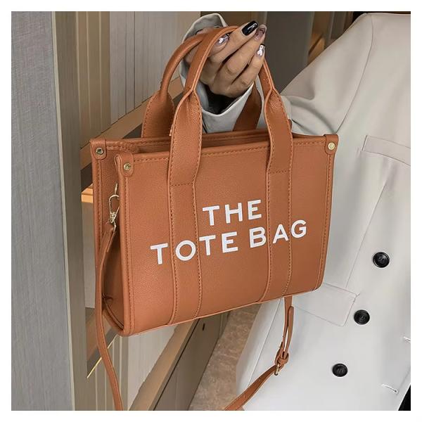 Brown Absolute Guarantee Female Sling Shoulder Bags Solid Color Ladies Tote Bag For Women Trendy Stylish Handbag