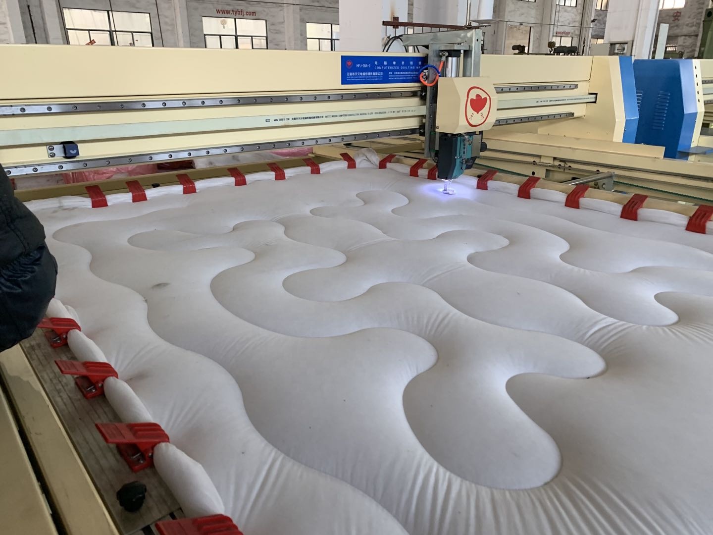 Моторы сервопривода машины одиночной иглы 3000RPM выстегивая для тюфяка