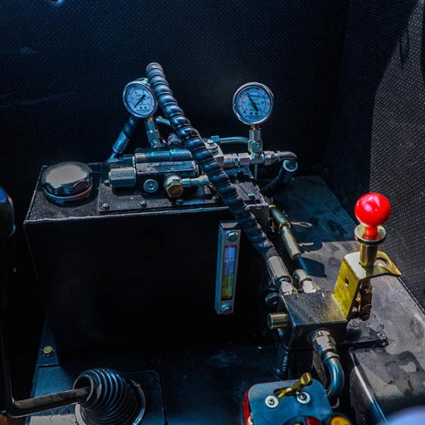 Mining Transport 20 Ton Tipper Truck Underground Vehicle With Canopy  Cabin