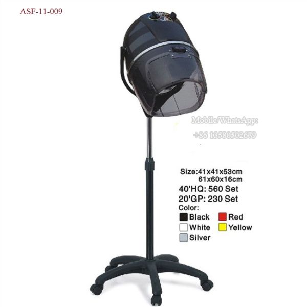 ASF-11-009 Black Color Hair Steamer Wholesales Price Salon Furniture
