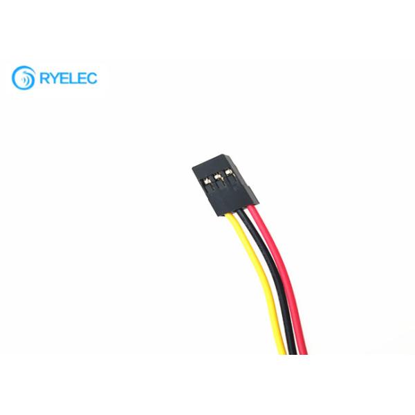 3 Pin 24AWG Wire Harness Dupont 2.54mm Female Connector To 3*1 Hooker With UL1007 Cable