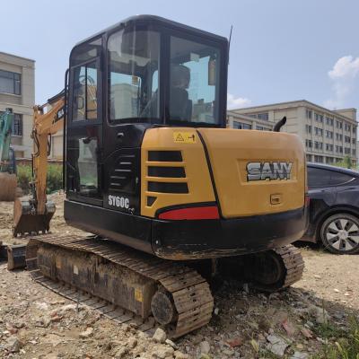 China Original Usado Sany 6ton Equipamento Excavadora Média Para Sany SY60