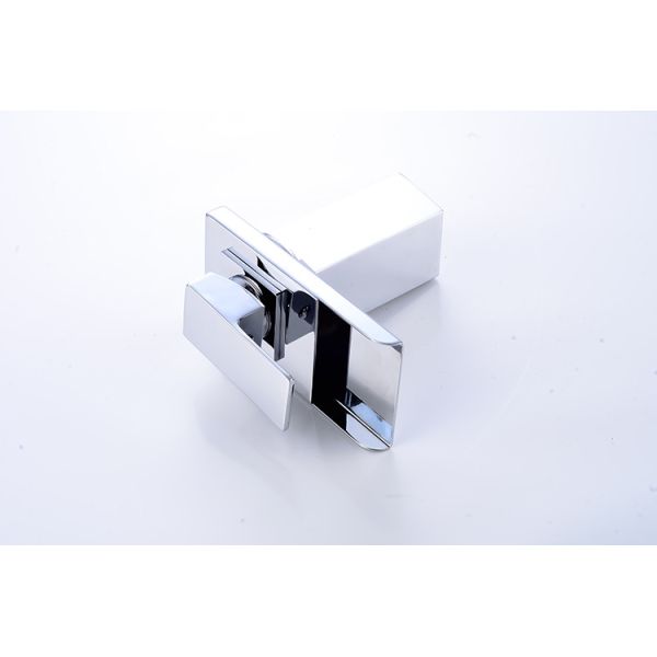 Waterfall Basin Mixer Faucet with Ceramic Valve Core Single Hole and Temperature Sensitive LED Light