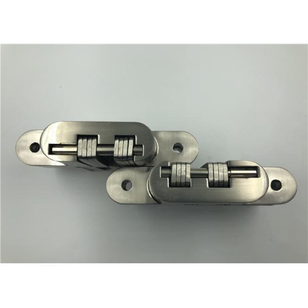 Flexible Heavy Duty Invisible Hinge With Brushed Nickel Surface Finish