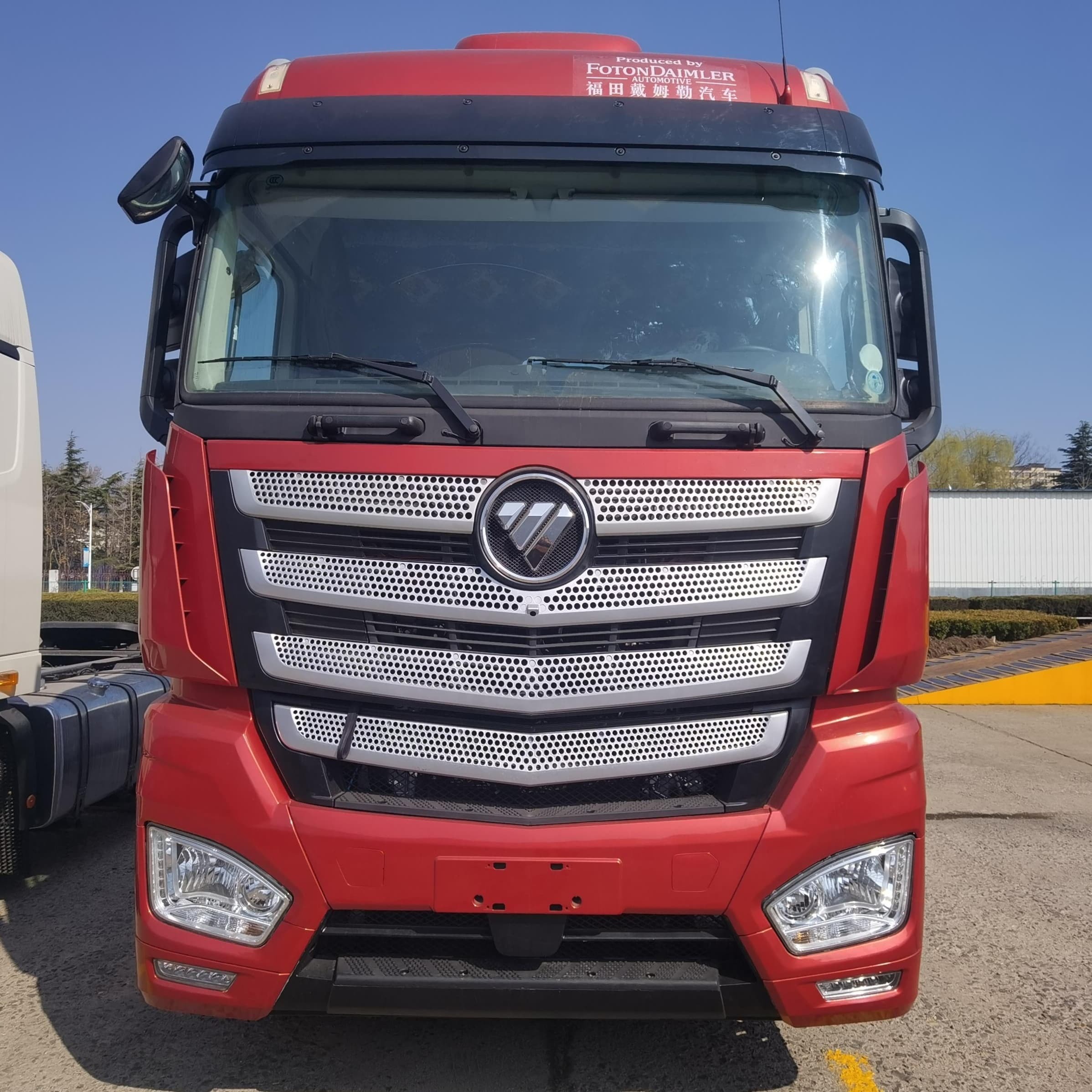 6×4 460HP Tractor With Air Suspension Axle - Second-hand Foton EST 6x4 Heavy Tractor - Foton long distance tractor - second hand 460hp heavy tractor