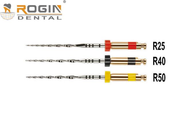 Recip um tamanho giratório dental dos arquivos R25 R40 R50 de Endo Files Niti Alloy Dental