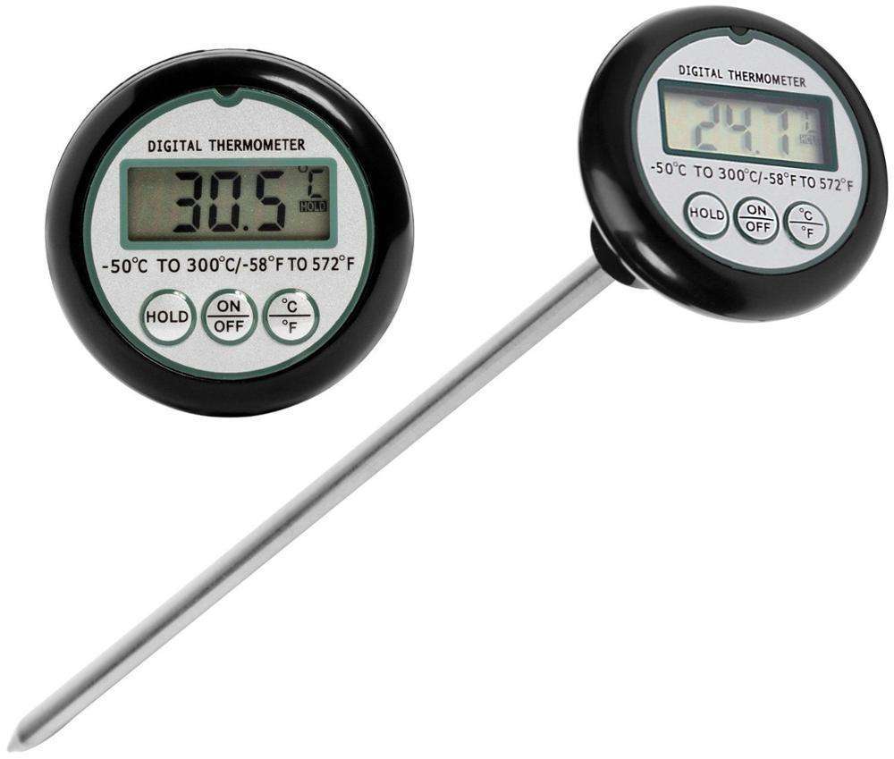 TL884 -50 To 300℃ Digital Instant Read Meat Thermometer with Stainless Steel Probe for Kitchen Cooking Candy Grill BBQ Thermometer