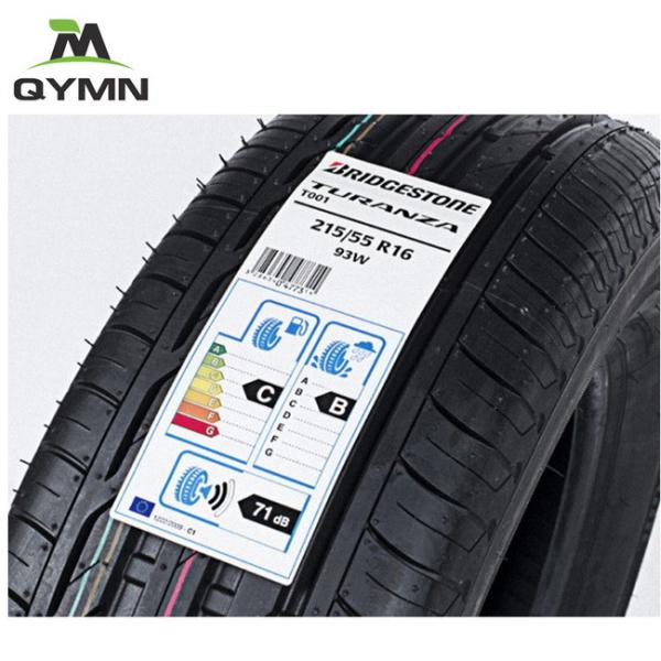 Tire Adhesive 100g White Glassine Pvc Label Sticker With PET Face Paper