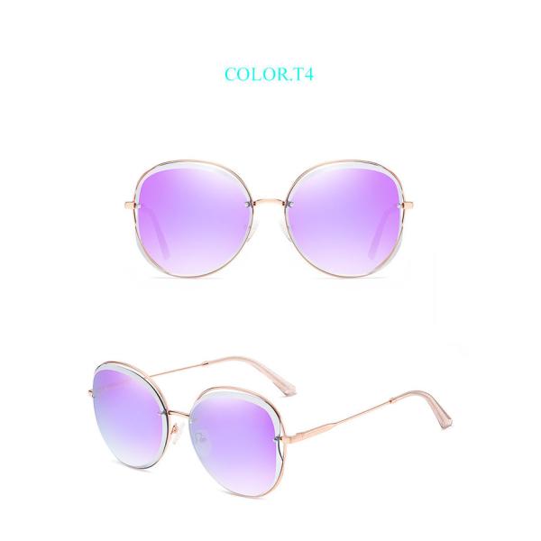 Luxury 146MM Cat Eye Square Sunglasses Authentic Italy BSCI Ladies Designer Sunglasses