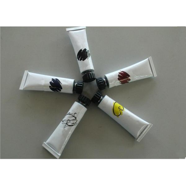 30ml Cream Collapsible Aluminum Tube , Custom Logo Squeeze Tube Packaging