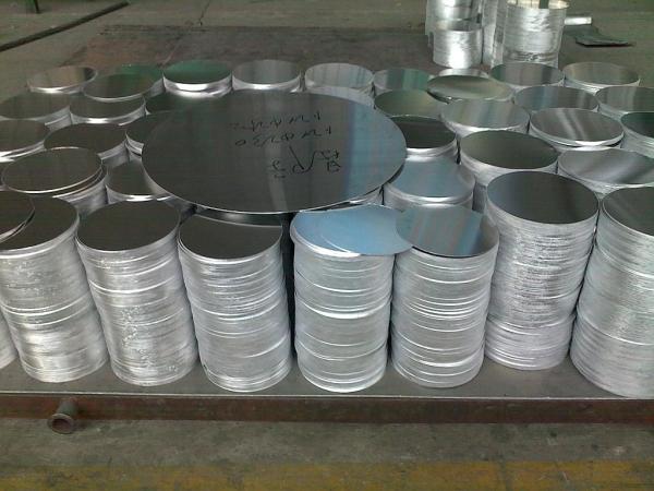 High Pressure Cookware Aluminium Sheet Circle Aluminum Disc Temper H0 / H14