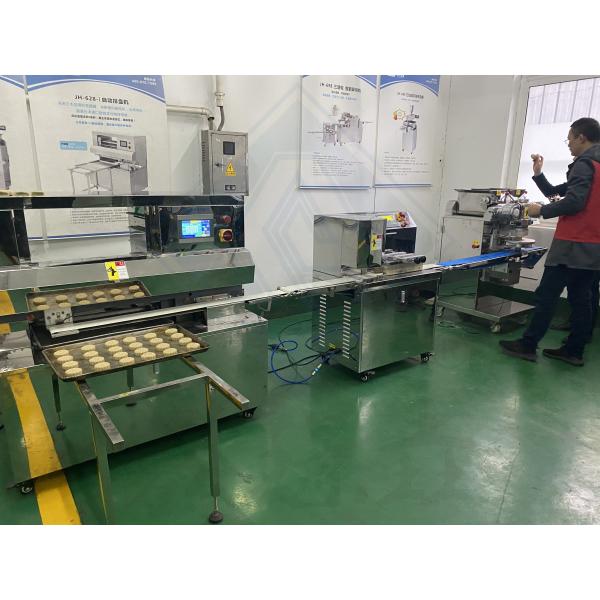 Food Shop Equipment Encrusting Machine for Filled Cookies and Depositor Cookie Making