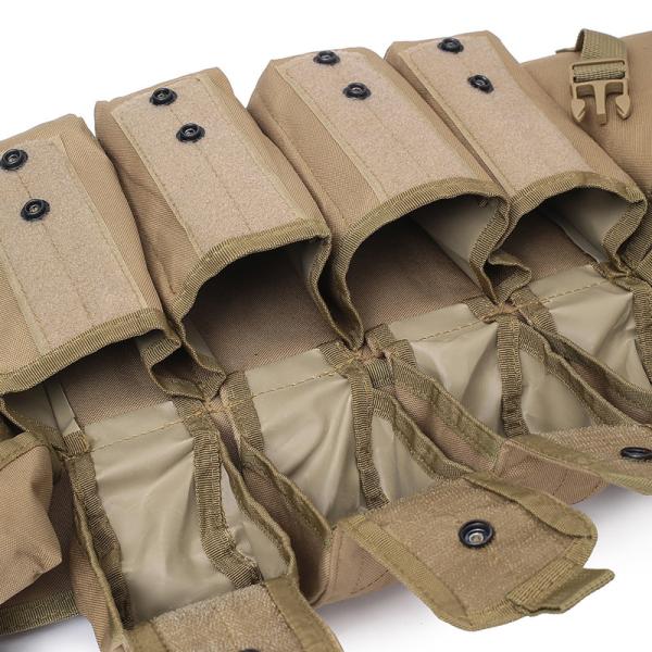 Nylon Polyester AK Tactical Vest Camouflage Interior Compartment