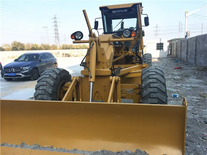 2018 CAT 140K 140H Motor Grader with Front Blade Bucket High Operating Efficiency