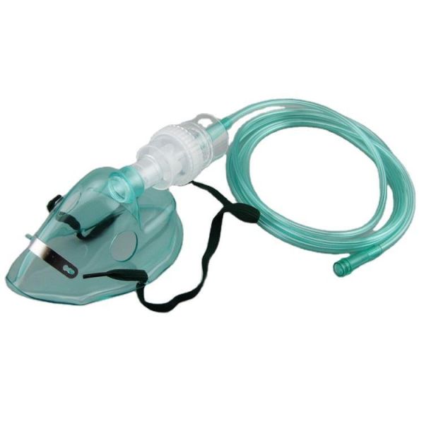 Medical-Grade Oxygen Mask with Leak-Proof Nebulizer Mask and 6cc/8cc Cup for Effective Respiratory Therapy