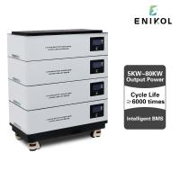 100AH 48V Sistema de Bateria Solar 15kwh Lifepo4 Akku 51.2v 200ah 300ah Bateria de Lítio Solar