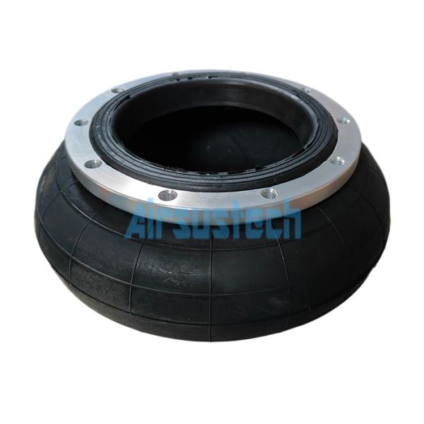 AIRSUSTECH Single Convoluted Air Bag 1H320124 with Flange Ring 90 MM Stroke