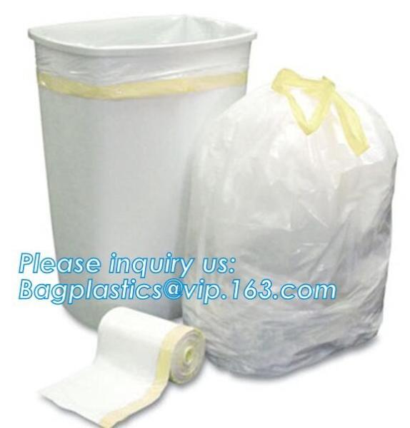 Eco Friendly Trash Can Liners For Toter, Clear Heavy Duty Garbage Bags,Office, Kitchen, Living Room, Bedroom, Bathroom