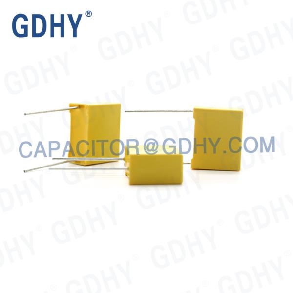Plastic Shell Encapsulation Polypropylene X2 Capacitor 1.0uF 10% 310VAC