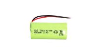 NI-MH 2.4V 600MAH 密閉型 NiMH バッテリー 充電可能 記憶効果なし 長持ち性能